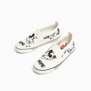 zara mickey sneakers